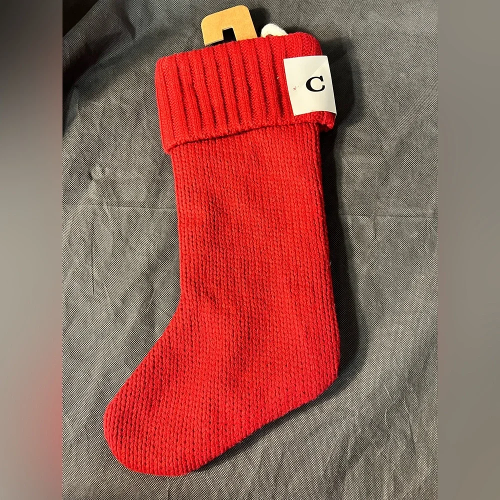 Monogram Christmas stocking